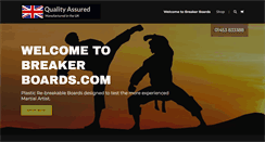 Desktop Screenshot of breakerboards.com