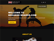 Tablet Screenshot of breakerboards.com